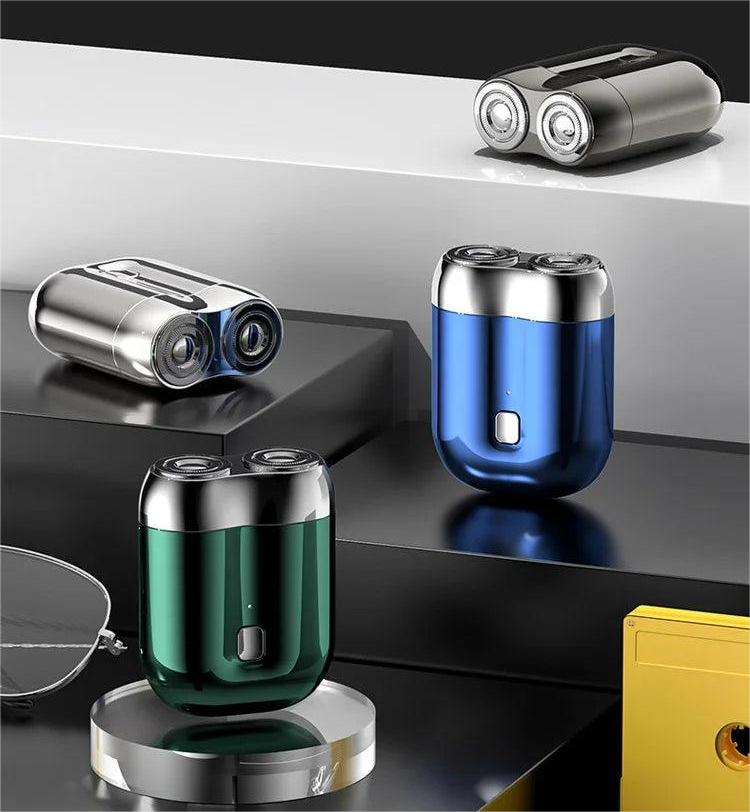 🎁 Vente chaude ⏳ Nouveau rasoir de poche amélioré USB 2025 pour homme, mini rasoir rechargeable étanche et compact, rasoir électrique pour la maison, la voiture, les voyages