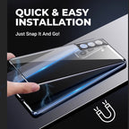 Coque de protection magnétique intégrale pour la série Galaxy