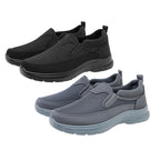 Baskets orthopédiques slip-on pour homme, respirantes et confortables avec semelles à mémoire de forme