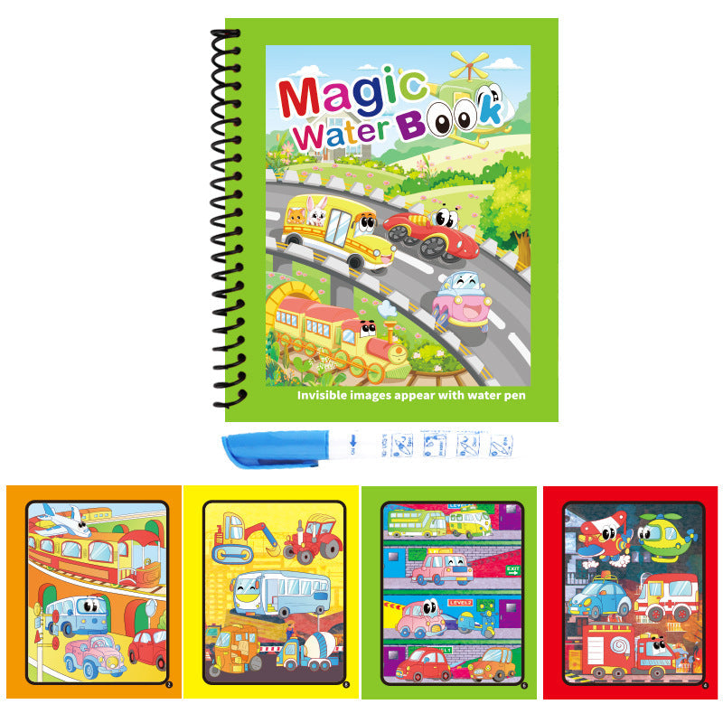 🌹ACHETEZ-EN 1 ET OBTENEZ-EN 1 GRATUITEMENT🔥Promotion d'été 🎁✨️Livre magique à eau📚️🎨🧠