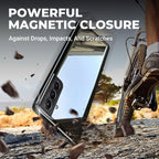 Coque de protection magnétique intégrale pour la série Galaxy