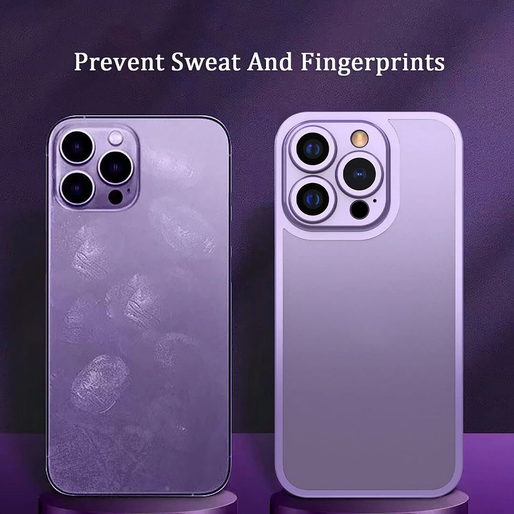 Coque de téléphone en alliage de titane avec verre double face et couvercle intégral