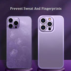 Coque de téléphone en alliage de titane avec verre double face et couvercle intégral