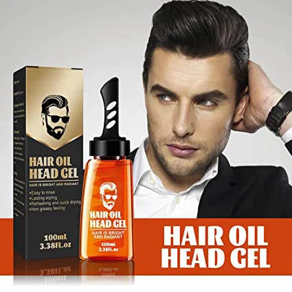 Gel modelant et coiffant à un peigne