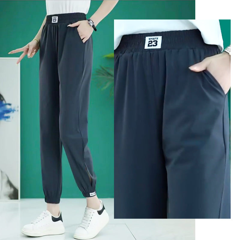 Pantalon de survêtement décontracté à séchage rapide pour femme