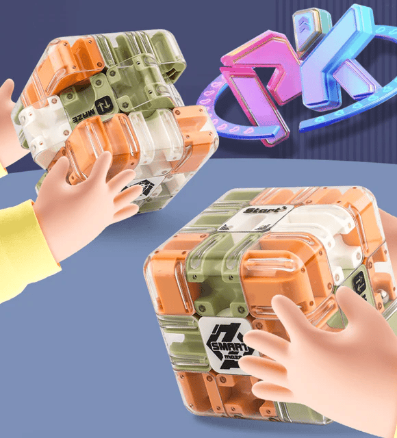 🎁🎄 Ventes de Noël anticipées -70% DE RÉDUCTION 🧩 Grand cube labyrinthe 3D puzzle - Jeu de réflexion captivant