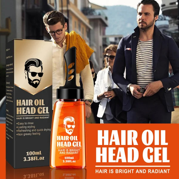 Gel modelant et coiffant à un peigne