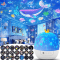 🎃👻DERNIER JOUR DE PROMOTION - 50 % DE RÉDUCTION💜Projecteur veilleuse pour enfants avec 15 ensembles de films🔋Recharge de type C