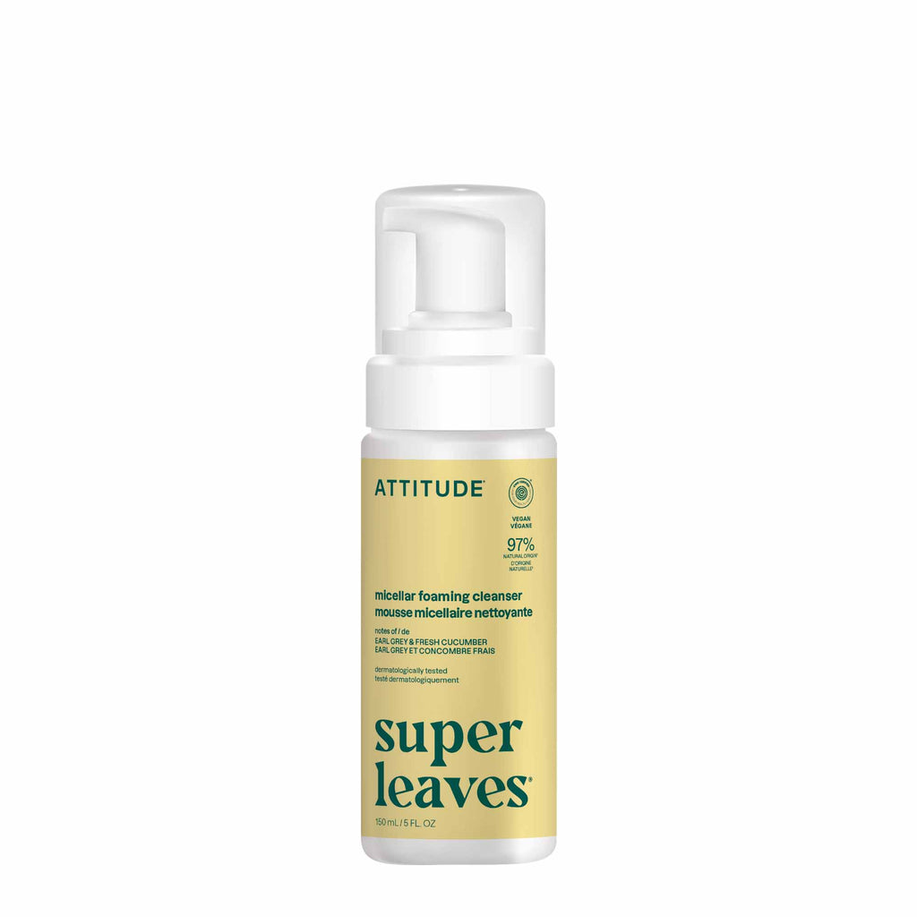 Nettoyant micellaire moussant