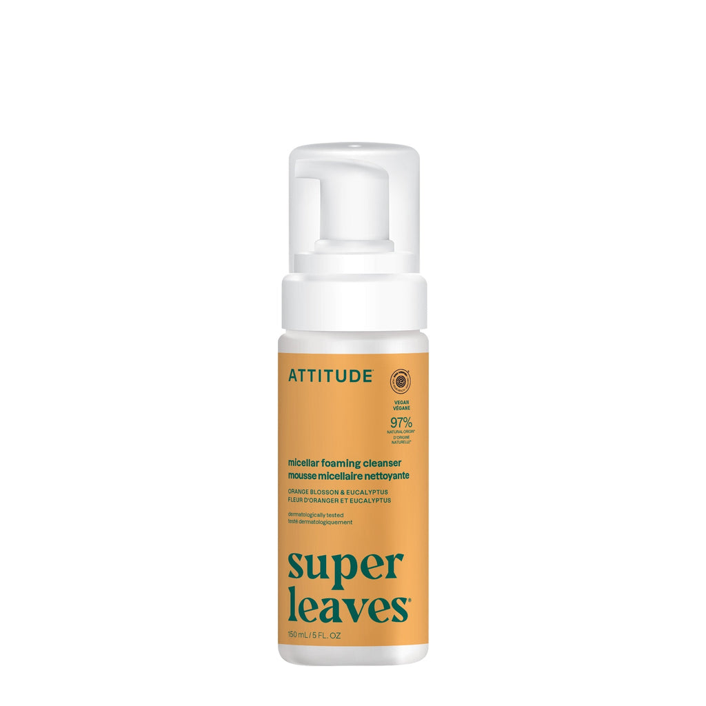 Nettoyant micellaire moussant