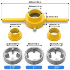 🔥Vente flash - 49% DE RÉDUCTION🔥Kit de 6 matrices à filetage pour tuyaux en plastique