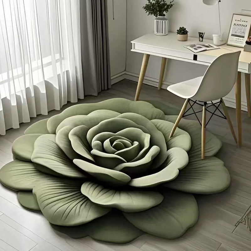 🏠Nouveau Produit 2025🔥Tapis de Sol en Peluche Florale et Terre de Diatomées