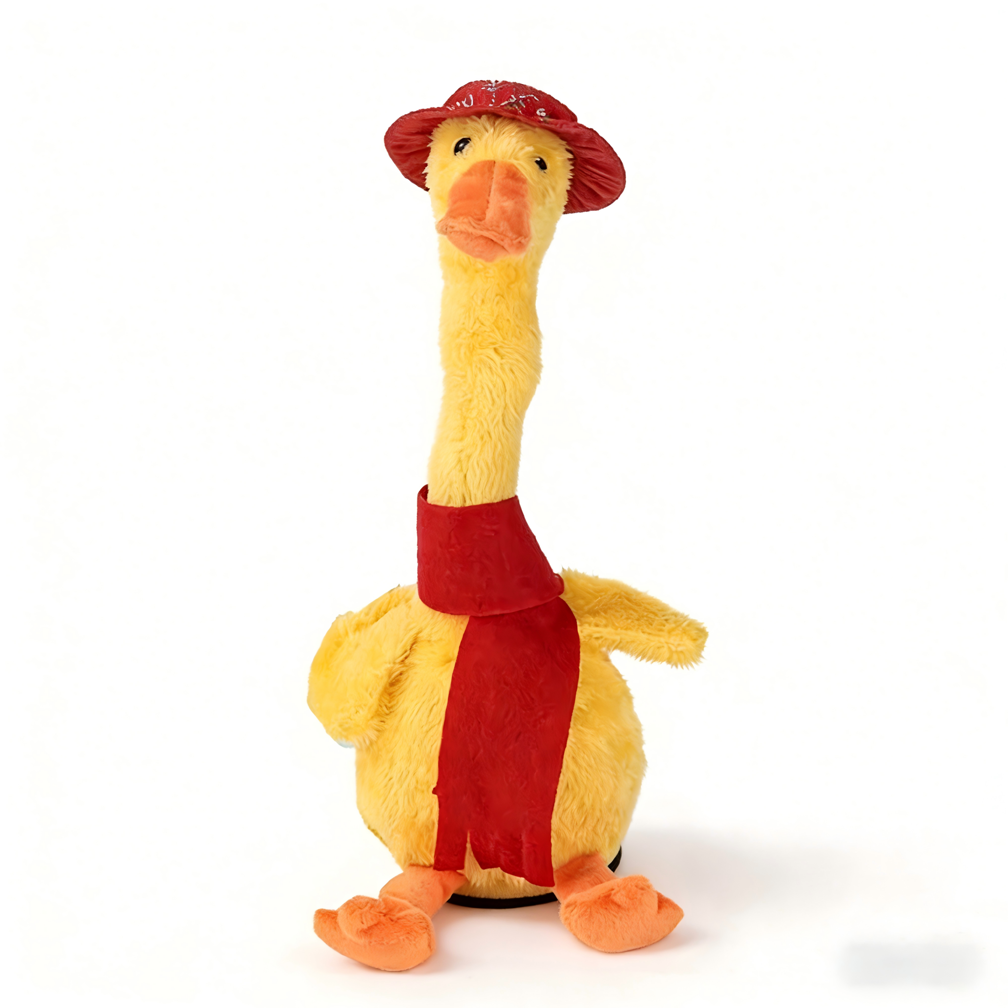 Canard en peluche interactif qui parle et danse
