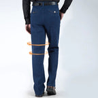 Jean coupe droite taille haute pour homme