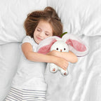 Peluche de Lapin Fraise pour Pâques