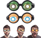 🔥SOLDES DE NOËL 50% DE RÉDUCTION !!🏆Vente flash💥Lunettes amusantes avec mécanisme à yeux clignotants🥸