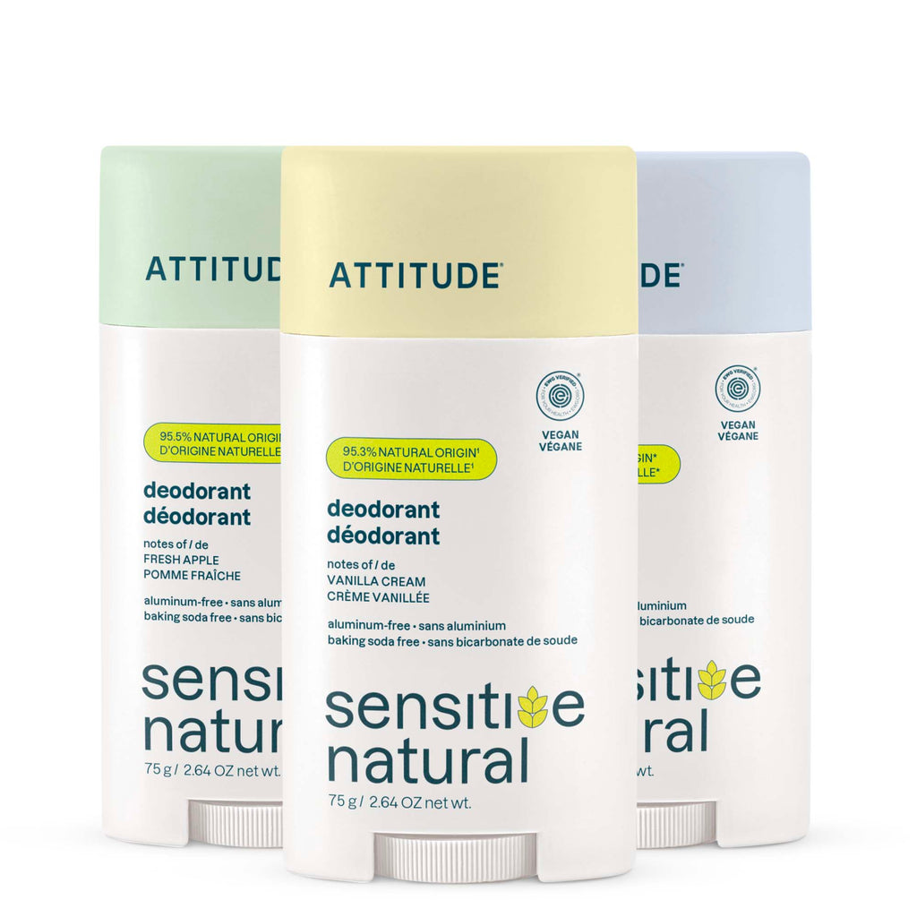 Lot de 3 déodorants - Peaux sensibles