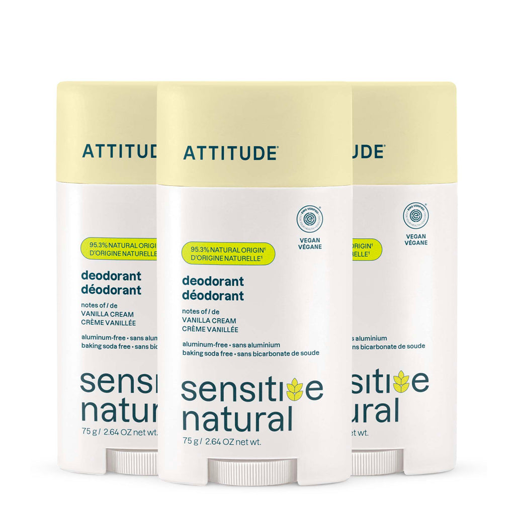 Lot de 3 déodorants - Peaux sensibles