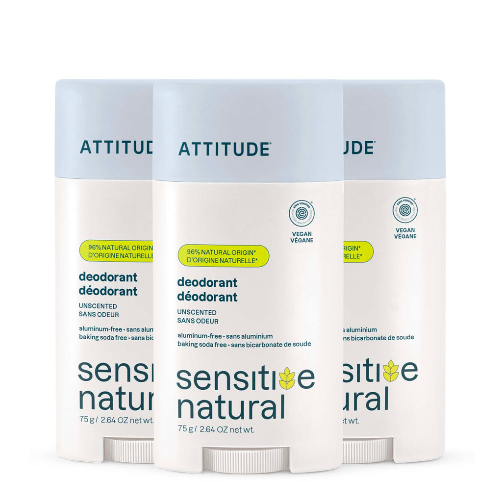 Lot de 3 déodorants - Peaux sensibles