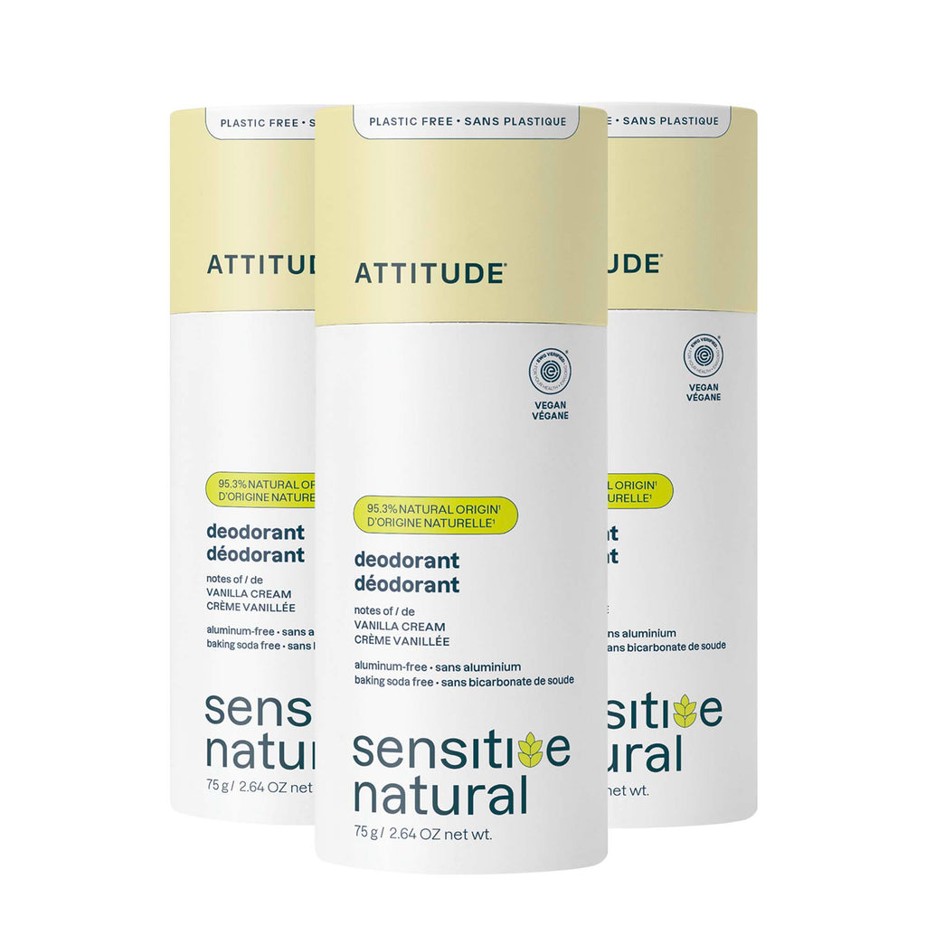 Lot de 3 déodorants - Peaux sensibles