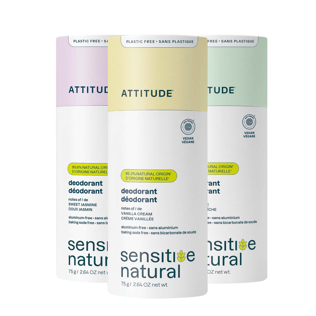 Lot de 3 déodorants - Peaux sensibles