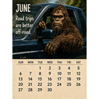 🦶 Calendrier 2027 La Vie Quotidienne de Bigfoot 🌲😄 - 12 Illustrations Exclusives | Format A4 | Papier Premium | Reliure Spirale | Cadeau Parfait | 50% DE RÉDUCTION