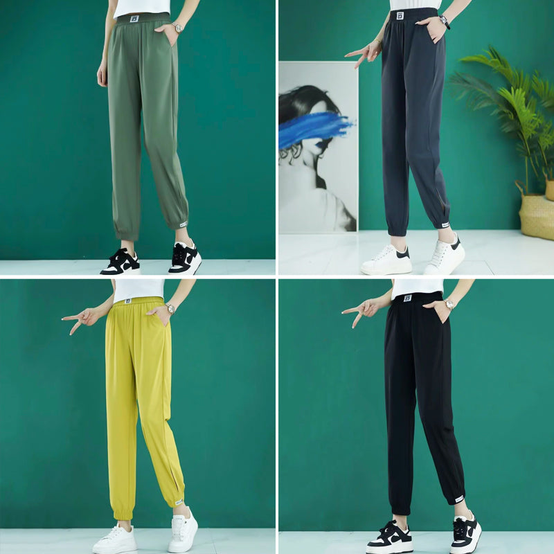 Pantalon de survêtement décontracté à séchage rapide pour femme