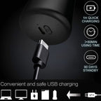 Rasoir Électrique de Poche Lavable