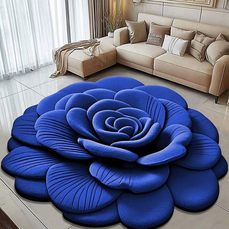 🏠Nouveau Produit 2025🔥Tapis de Sol en Peluche Florale et Terre de Diatomées