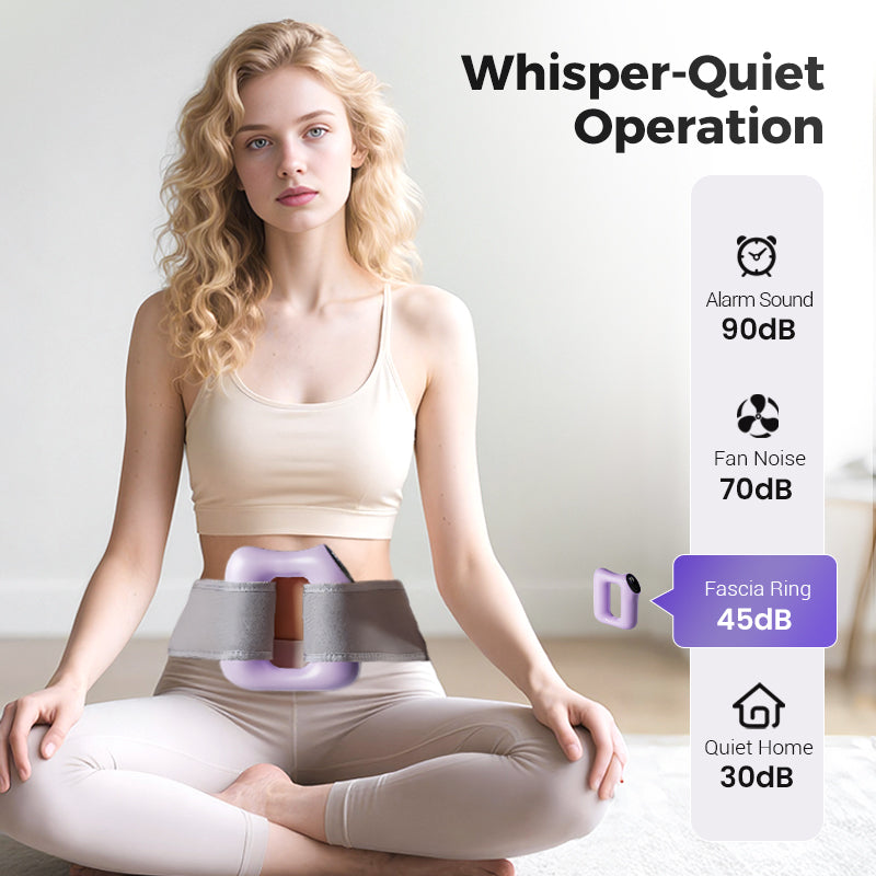🏋️ Masseur Vibrant Brûle-Graisse | 5 Vitesses | Amincissant & Tonifiant pour Abdomen, Hanches et Jambes | Portable et Rechargeable ⚡