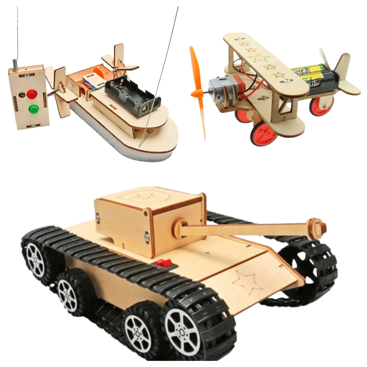 🔥Vente🛠️Flash🔥Jouets technologiques créatifs faits à la main à monter soi-même
