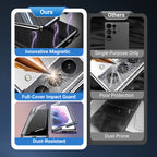 Coque de protection magnétique intégrale pour la série Galaxy