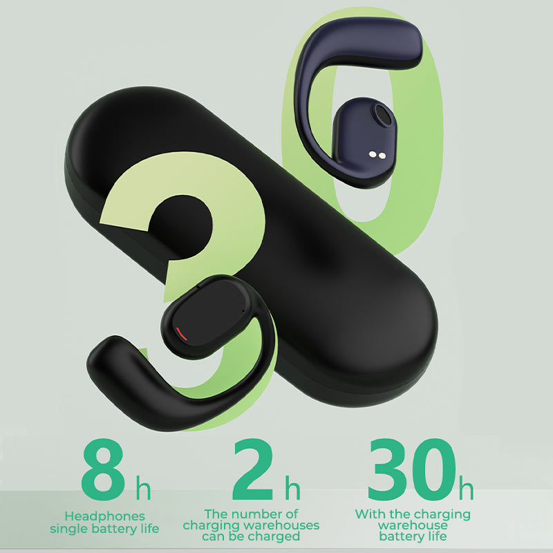 Écouteur Bluetooth sans fil à accrocher à l'oreille