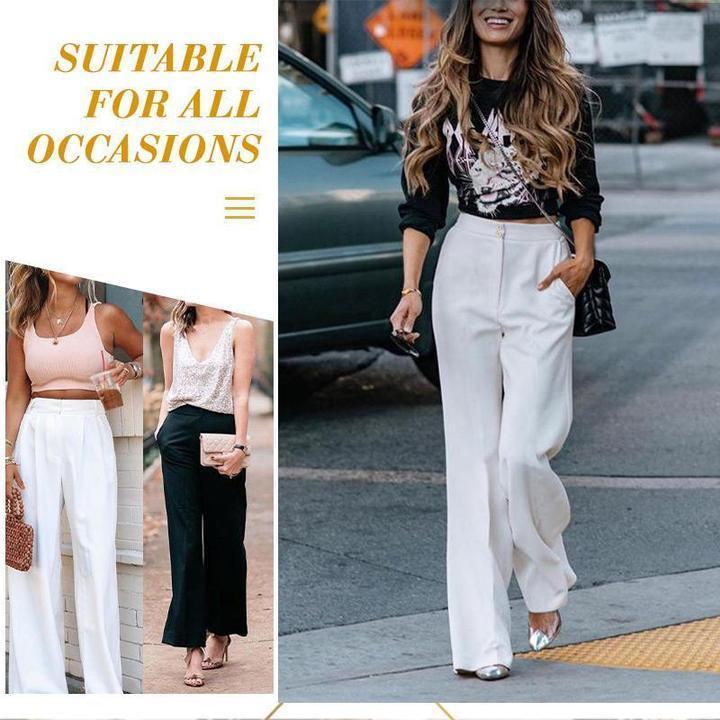 ✨Vente flash -50 % de réduction✨Pantalon décontracté large pour femme - Achetez-en 2 et obtenez la livraison gratuite