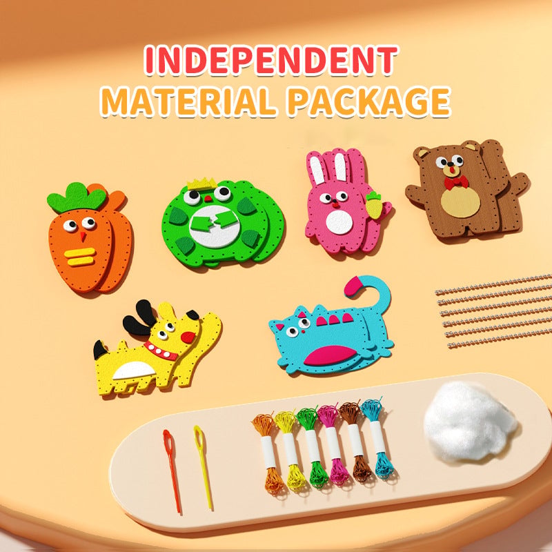 Le Meilleur Cadeau pour les Enfants - Kit de Couture Amusant à Faire Soi-même pour Enfants