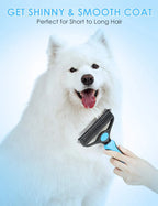 ⏰🔥RABAIS DE 50% POUR UNE DURÉE LIMITÉE !🔥PLUS DE 50 000 VENDUES !Brosse professionnelle anti-chute pour chiens et chats