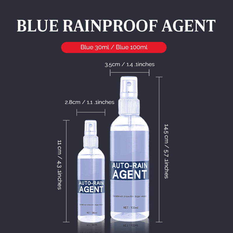 AGENT ANTI-PLUIE ANTI-BUÉE POUR VITRES DE VOITURE (3 PIÈCES)
