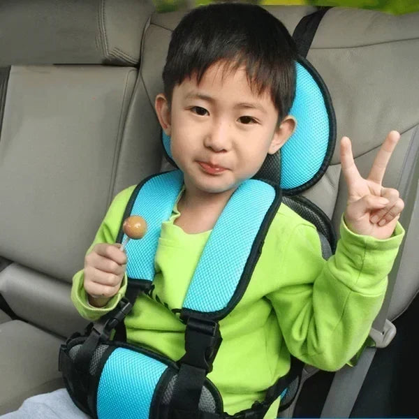 👶🚗 Siège Auto Portable pour Enfants 0-12 Ans – Ceinture de Sécurité 5 Points, Rembourrage Respirant, Pliable – 10 Couleurs, 2 Tailles 🧸✈️