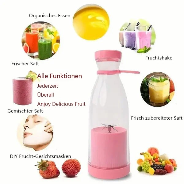 🍊 60% DE RÉDUCTION ! ✨ PRESSE-AGRUMES PORTABLE - Design Compact et Rechargeable, Extraction Optimale du Jus pour Oranges et Agrumes, Idéal pour les Voyages et le Bureau 🧳🌟
