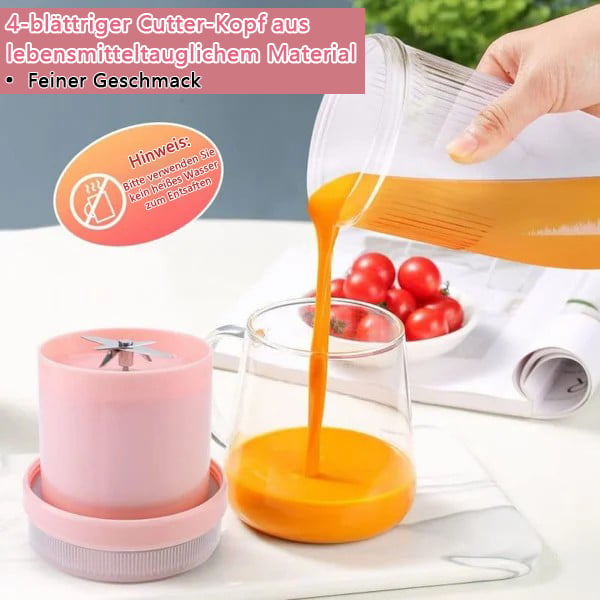 🍊 60% DE RÉDUCTION ! ✨ PRESSE-AGRUMES PORTABLE - Design Compact et Rechargeable, Extraction Optimale du Jus pour Oranges et Agrumes, Idéal pour les Voyages et le Bureau 🧳🌟