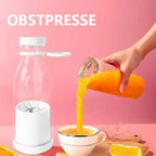 🍊 60% DE RÉDUCTION ! ✨ PRESSE-AGRUMES PORTABLE - Design Compact et Rechargeable, Extraction Optimale du Jus pour Oranges et Agrumes, Idéal pour les Voyages et le Bureau 🧳🌟