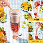🍊 60% DE RÉDUCTION ! ✨ PRESSE-AGRUMES PORTABLE - Design Compact et Rechargeable, Extraction Optimale du Jus pour Oranges et Agrumes, Idéal pour les Voyages et le Bureau 🧳🌟