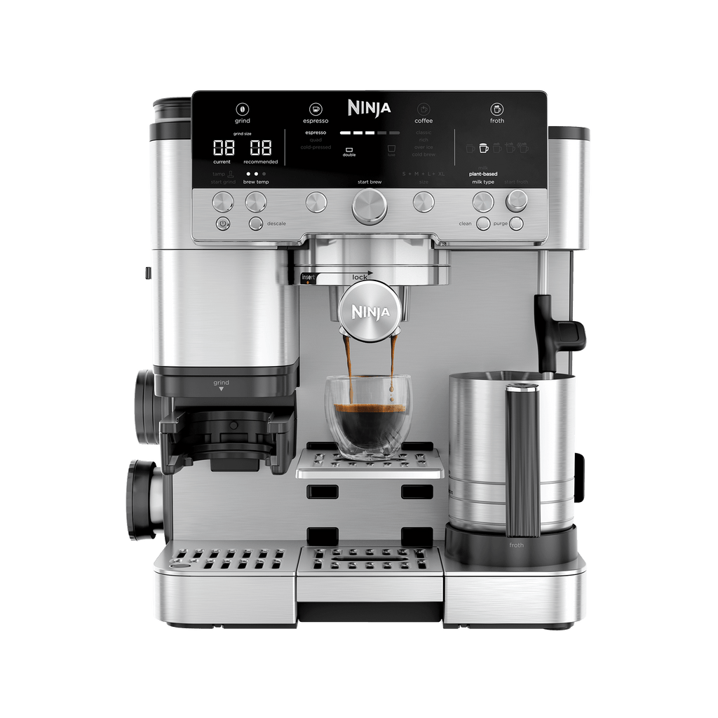 Machine à café automatique Ninja AutoBarista Pro - Argent