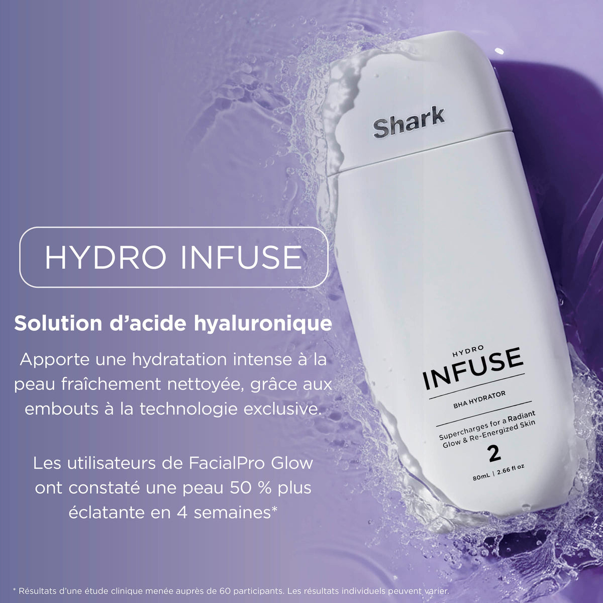 Masque LED CryoGlow + Appareil de soin FacialPro Glow + DePuffi - Bleu