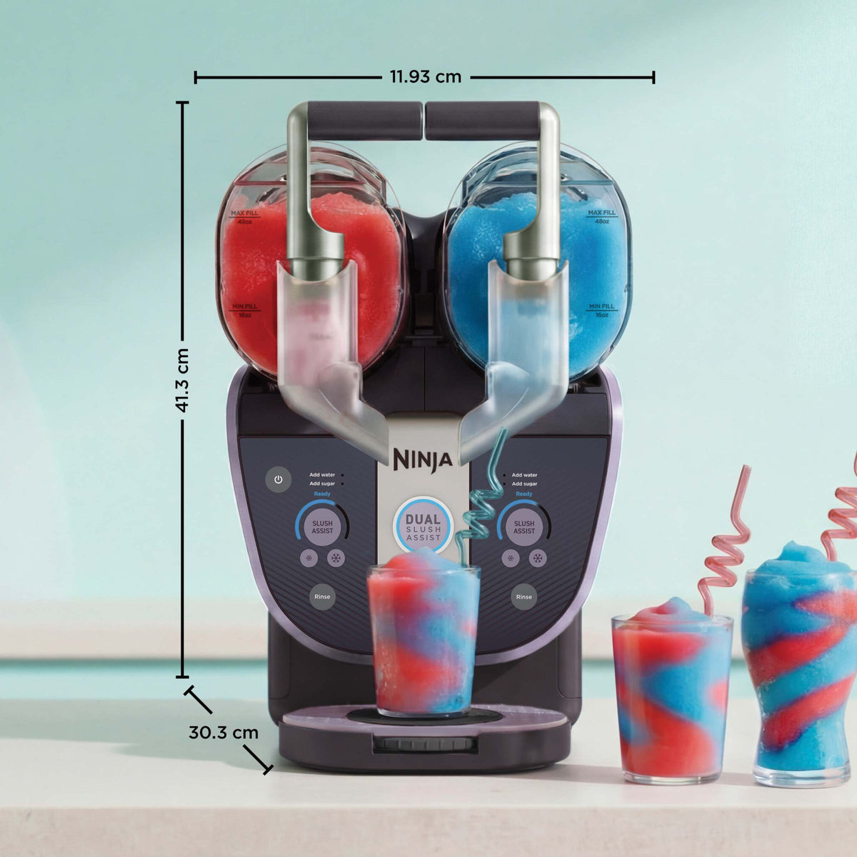 Machine à granités et boissons glacées NINJA SLUSHi Twist - Vert