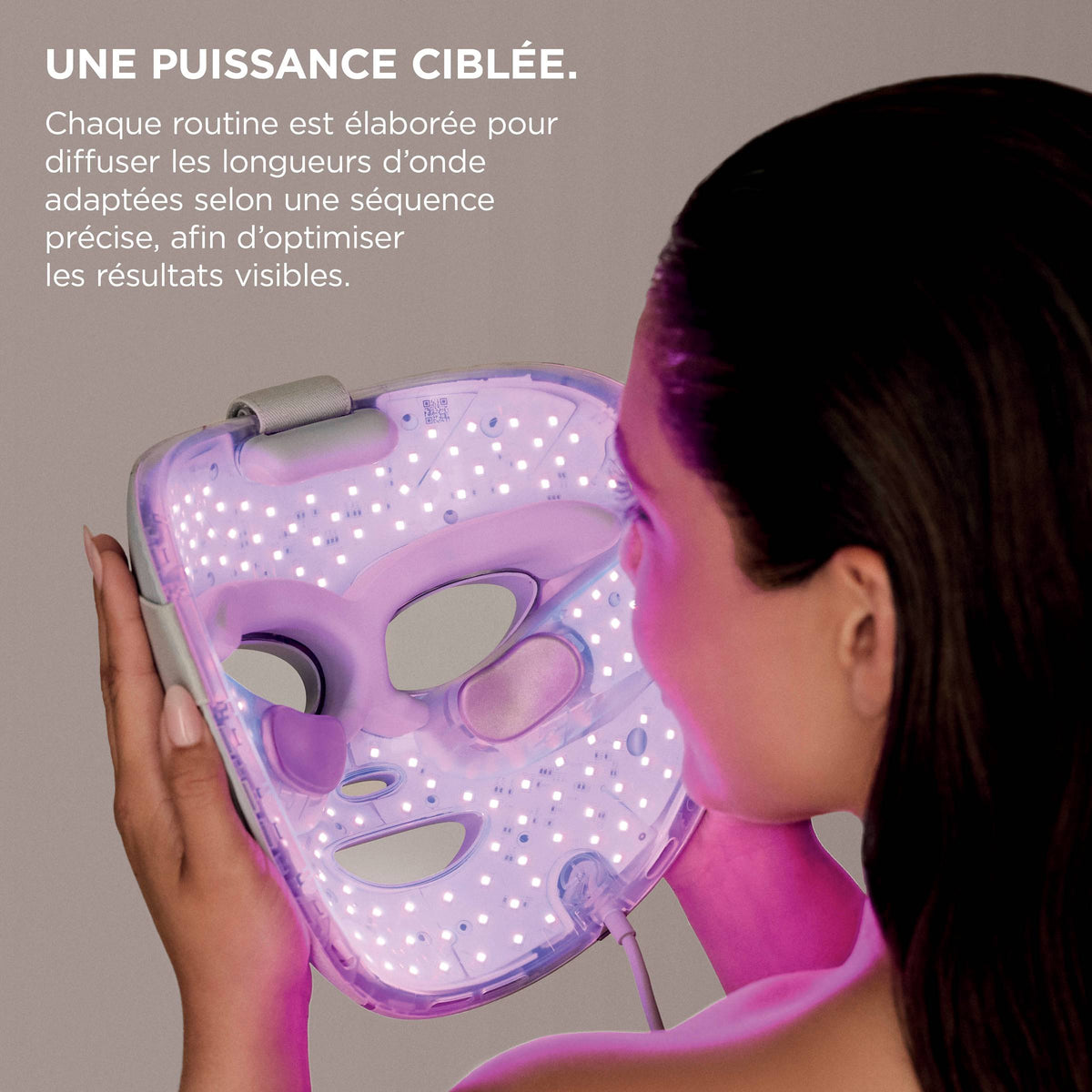 Masque LED Shark CryoGlow avec rafraîchissement du contour des yeux - Sauge