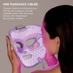 Masque LED Shark CryoGlow avec rafraîchissement du contour des yeux - Rose