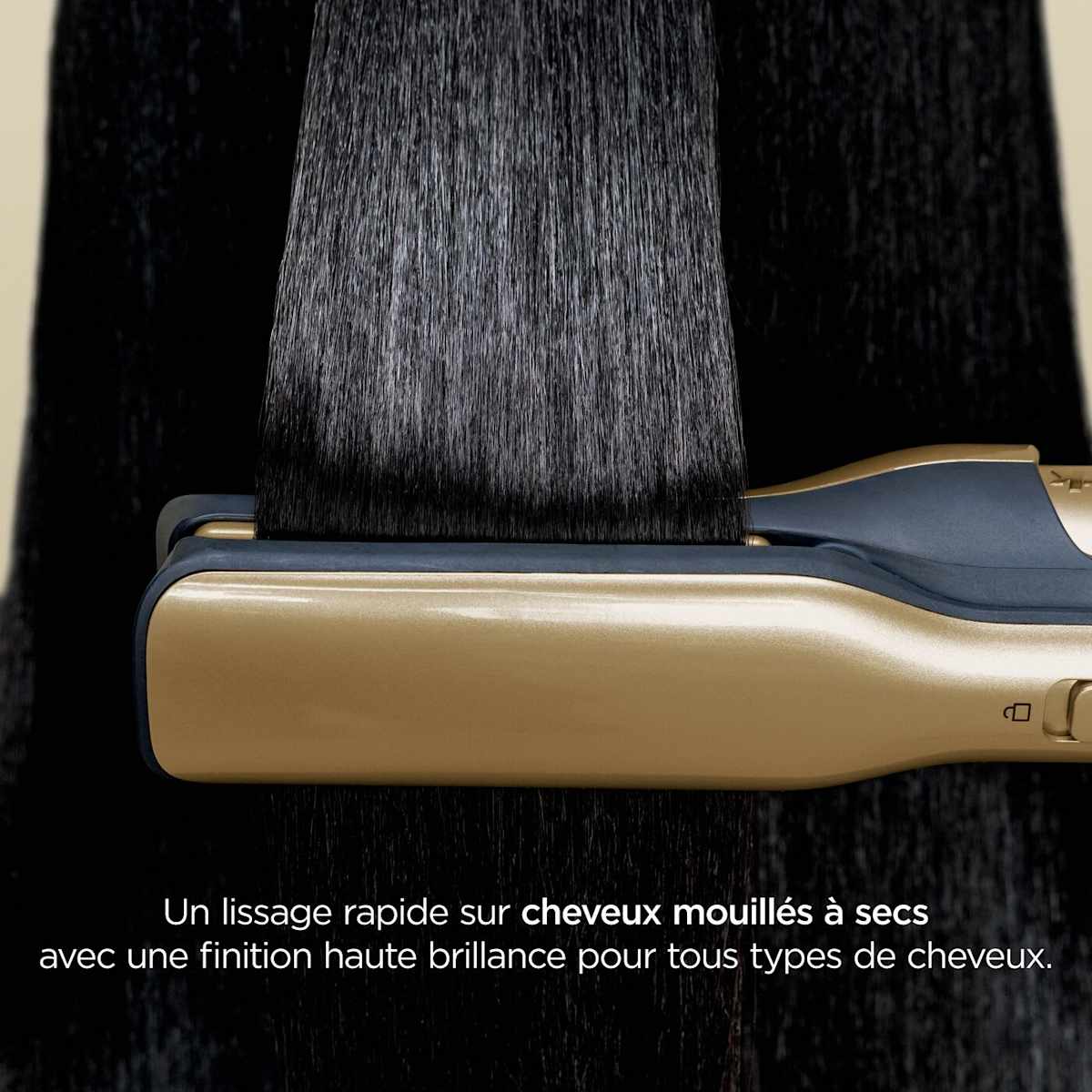 Sèche-cheveux rotatif Shark Glam – Appareil principal – Or HD6000EU