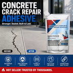 👷‍♂️ Adhésif Haute Résistance pour Fissures de Béton 🏠✨ - Imperméable | Séchage Rapide | Utilisation Intérieure & Extérieure | 200g / 500g | 50% DE RÉDUCTION