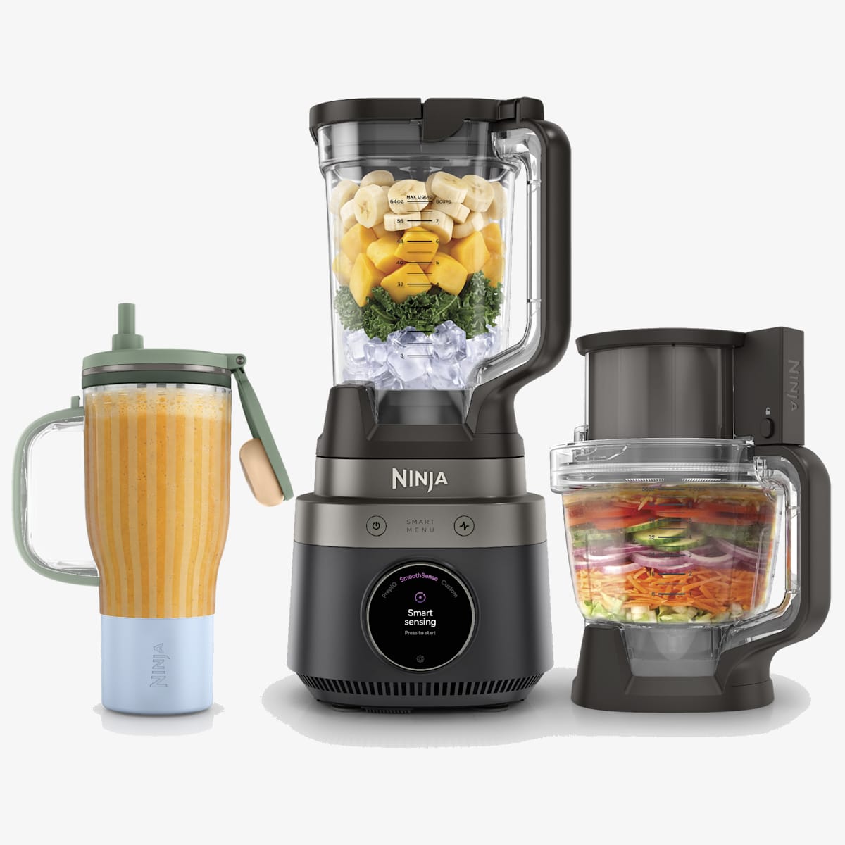 Air Fryer modulaire en verre Ninja CRISPi Cyber Space avec 5 récipients